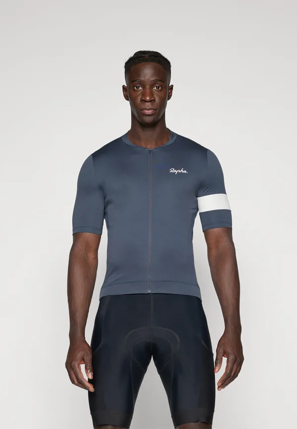MENS CORE - Cycling-Trikot - dark grey/white
