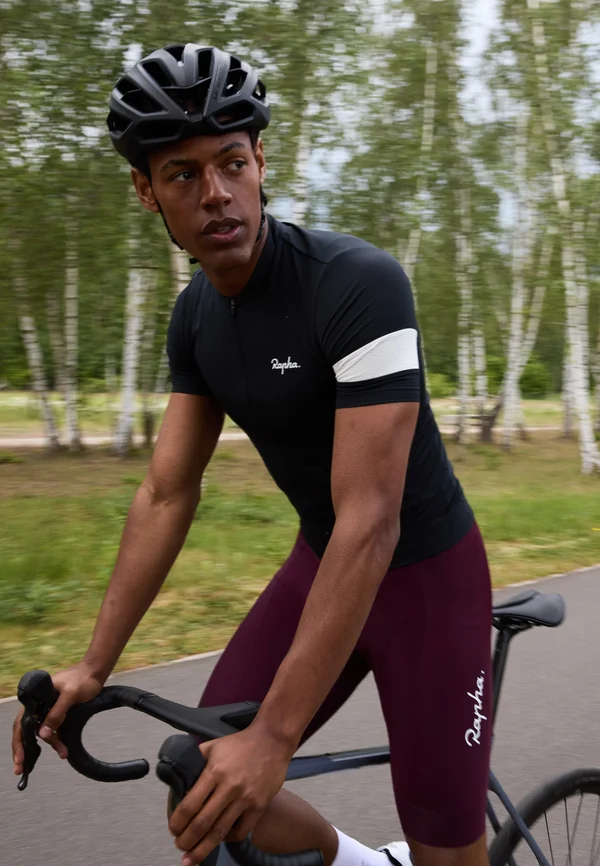 MENS CORE LIGHTWEIGHT - Cycling-Trikot - black/white