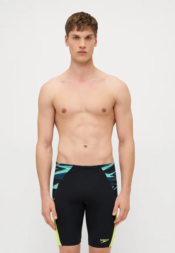 MENS END MAX SPLICE JAMMER - Badehose Pants - black/hyper yellow