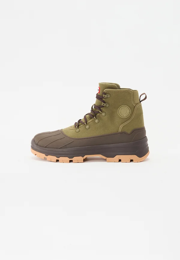 MENS EXPLORER DESERT ANKLE BOOT - Schnürstiefelette - utility green/chocolate brown