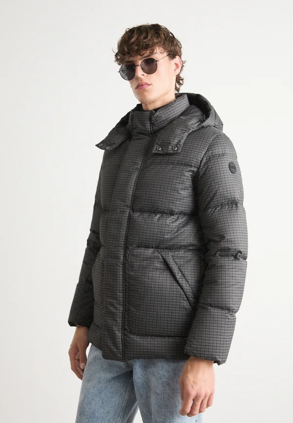 MENS JACKET - Daunenjacke - black pattern