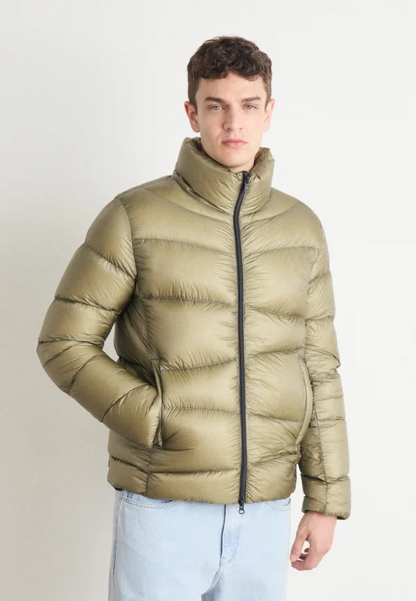 MENS JACKET - Daunenjacke - muddy