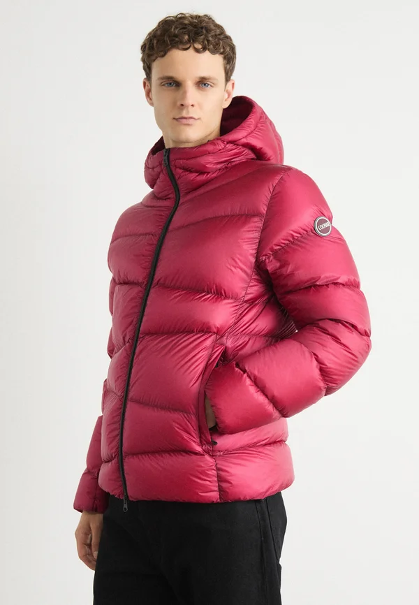 MENS JACKET - Daunenjacke - pomegranate