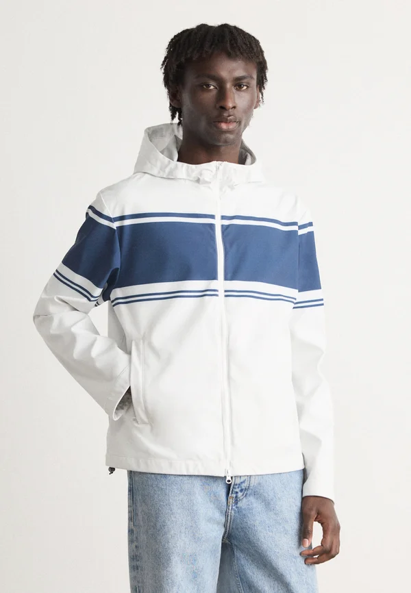 MENS JACKET - Leichte Jacke - white/dark blue