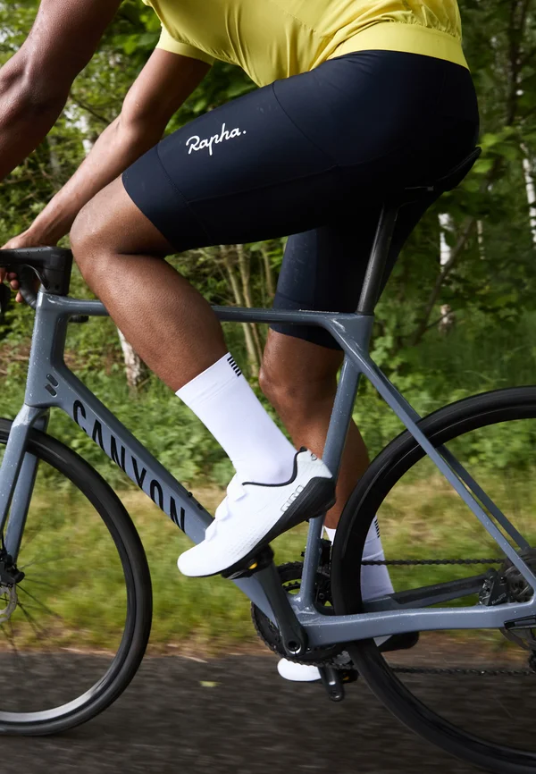 MENS POCKET - Bib-Shorts - dark navy/white
