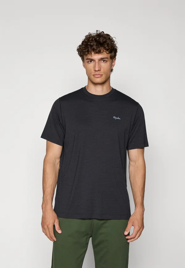 MENS - T-Shirt basic - black/carbon grey