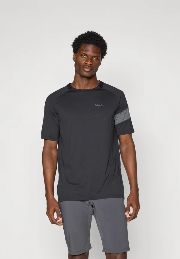MENS TRAIL TECHNICAL - T-Shirt print - black/grey