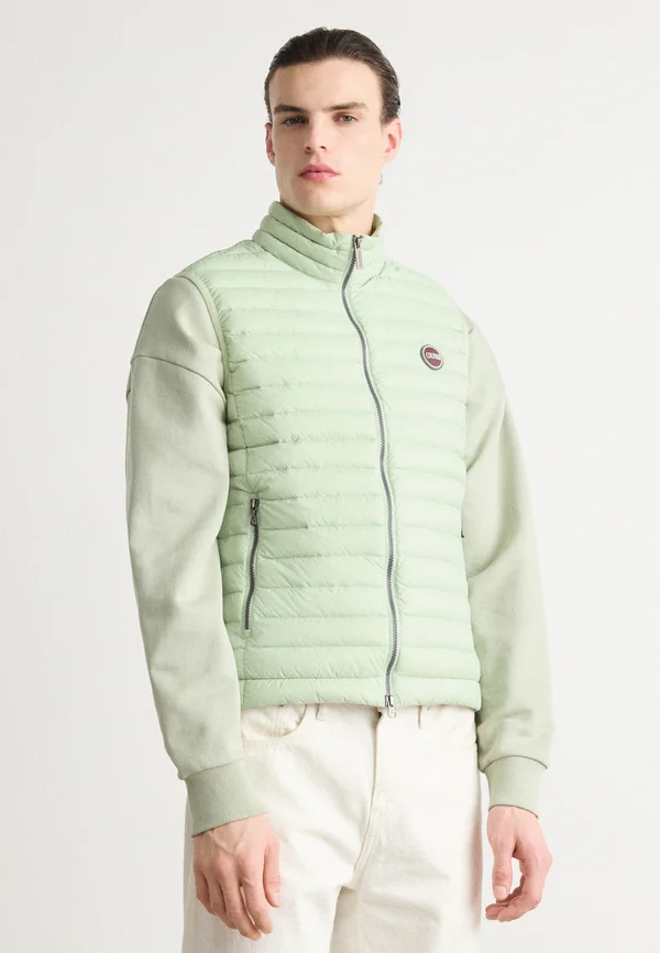 MENS VEST - Weste - green dust/ice