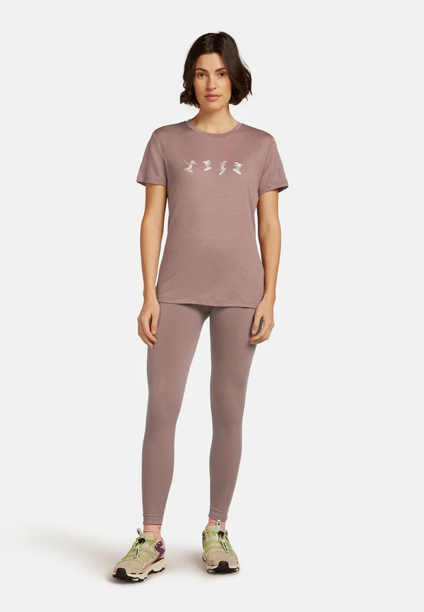 MER TECH LITE SS SNOW DAY - T-Shirt print - summit