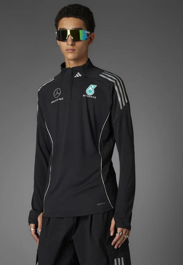 MERCEDES - AMG PETRONAS FORMULA ONE TEAM MECHANICS MEN - Langarmshirt - black   reflective silver