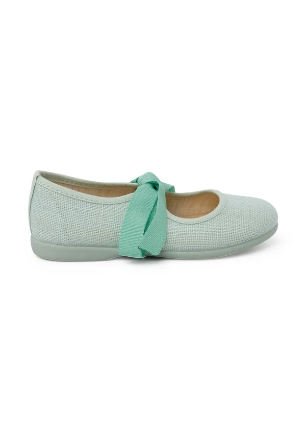 MERCEDITAS CIERRE LAZO FAYA - Riemchenballerina - menta