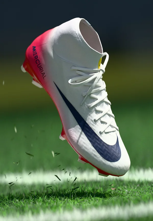 MERCURIAL SUPERFLY 10 ACADEMY LV8 - Fußballschuhe für festen Untergrund - university red/dark obsidian