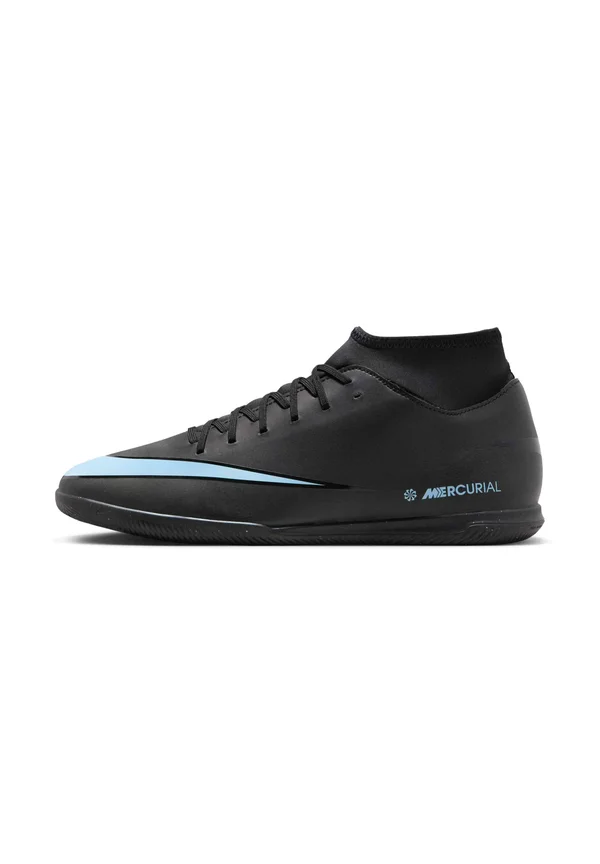 MERCURIAL SUPERFLY 10 CLUB IC - Indoor-Fußballschuhe - black ice blue