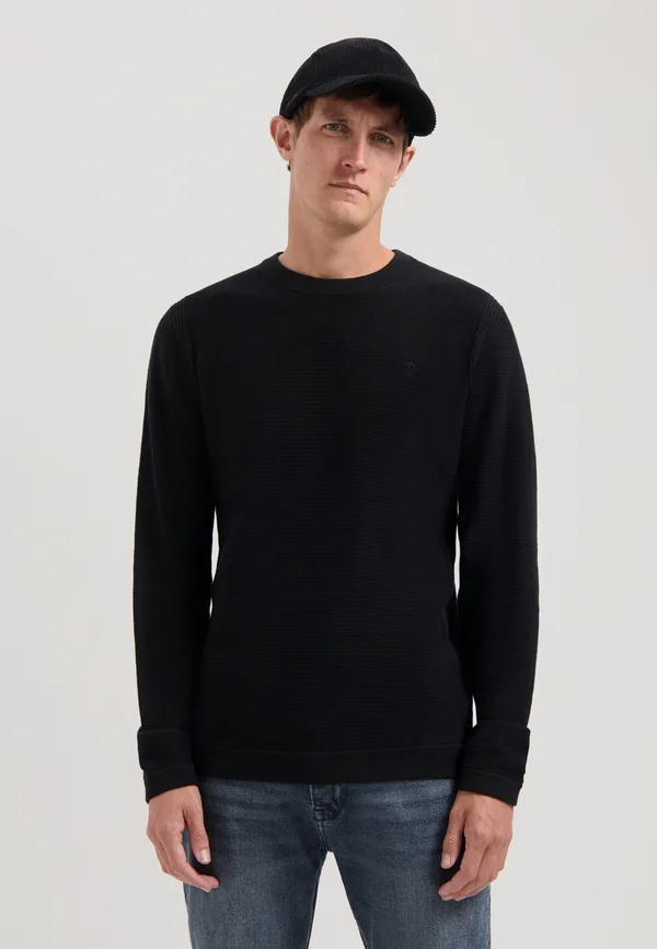 MERCURY CREW - Strickpullover - black