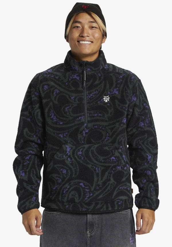 MERCURY - Fleecepullover - mercury sherpa black