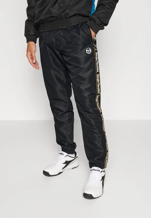 MERIDIANO  - Stoffhose - black/white