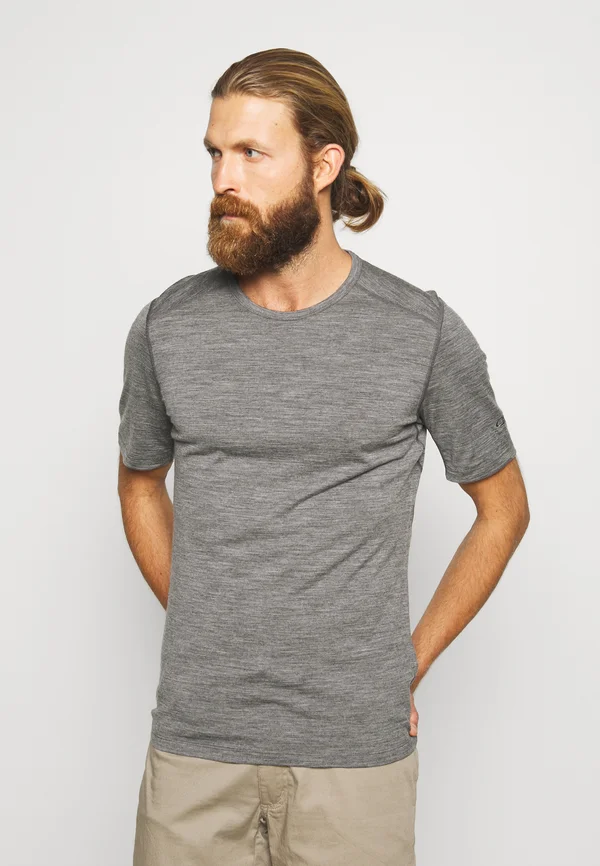 MERINO 200 MID WEIGHT OASIS - Sport T-Shirt - MEDIUM GREY