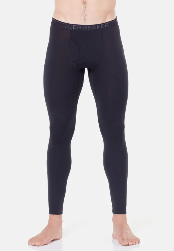 MERINO 200 MID WEIGHT OASIS WITH FLY - Unterhose lang - black unboxed