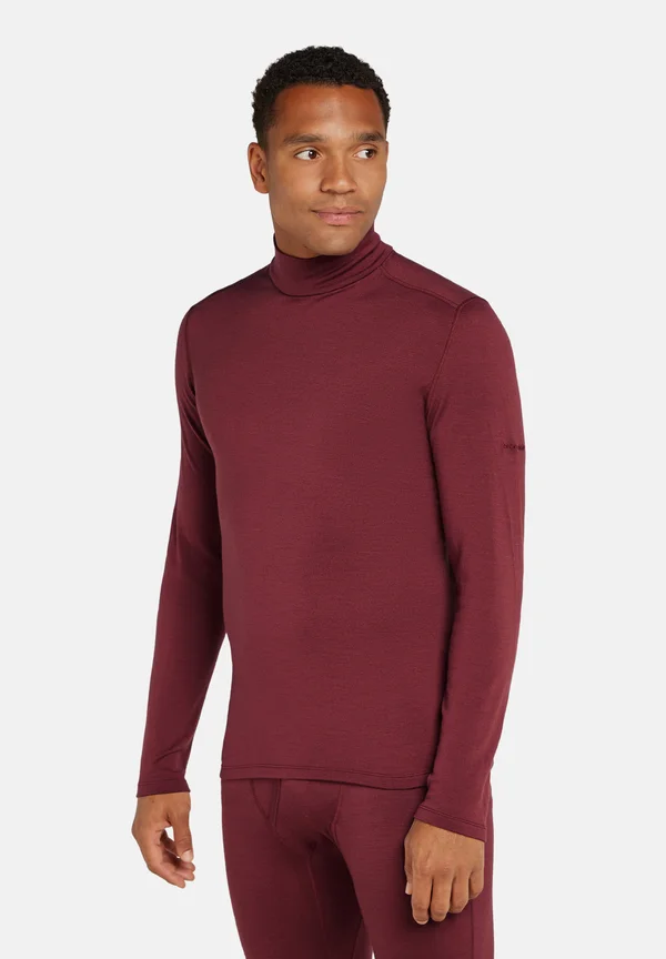 MERINO 260 MID WEIGHT TECH TURTLENECK - Langarmshirt - port