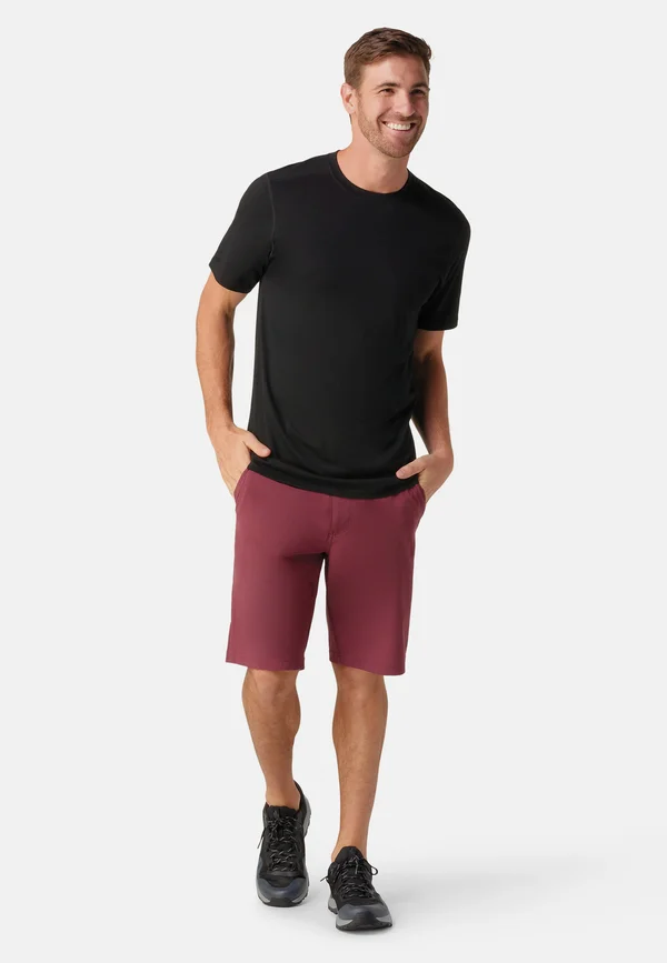 MERINO SHORT SLEEVE - T-Shirt basic - black
