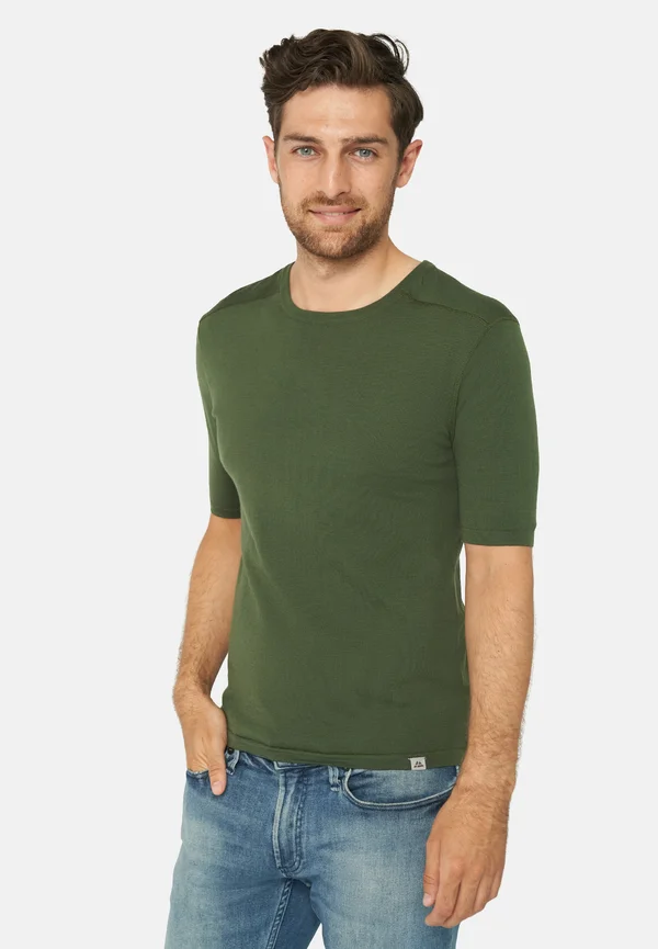 MERINO SHORT SLEEVE - T-Shirt basic - green