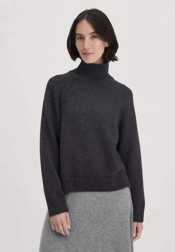 MERINO - Strickpullover - anthrazit