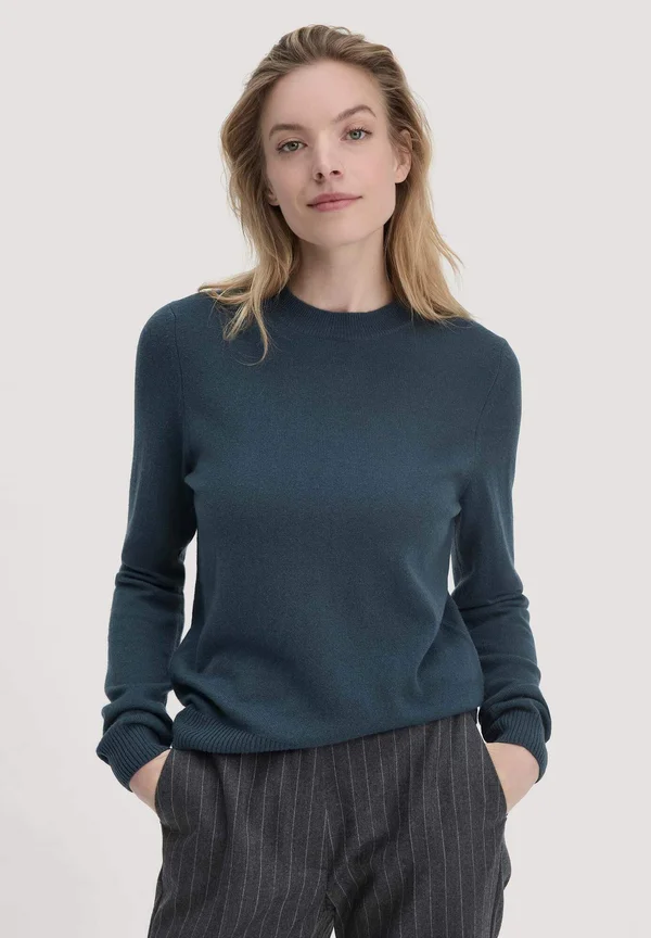 MERINO - Strickpullover - dunkles petrol