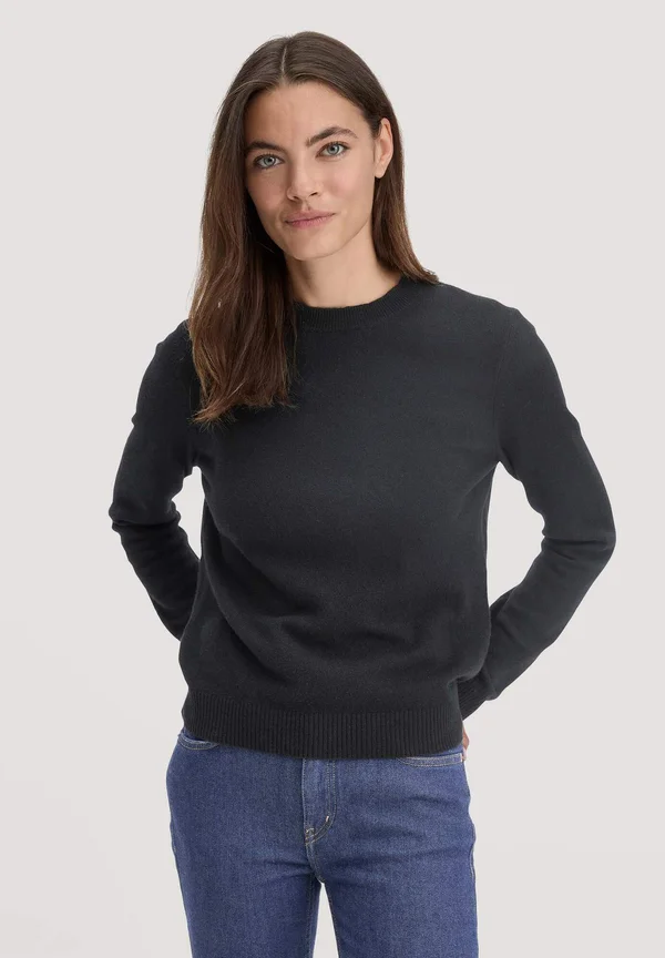 MERINO - Strickpullover - schwarz