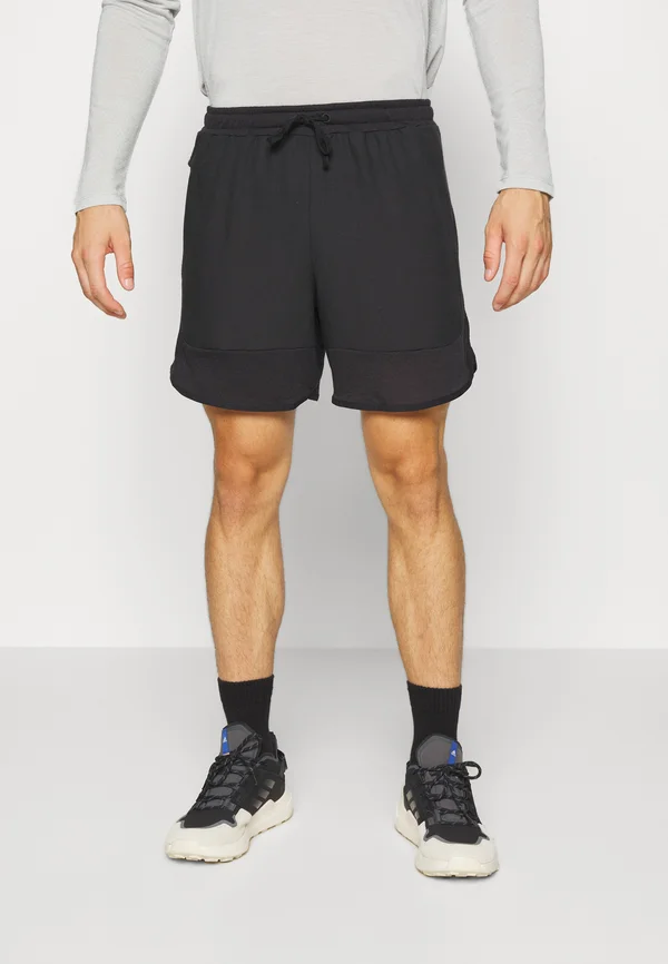 MERINO ZONEKNIT - Outdoor Shorts - BLACK