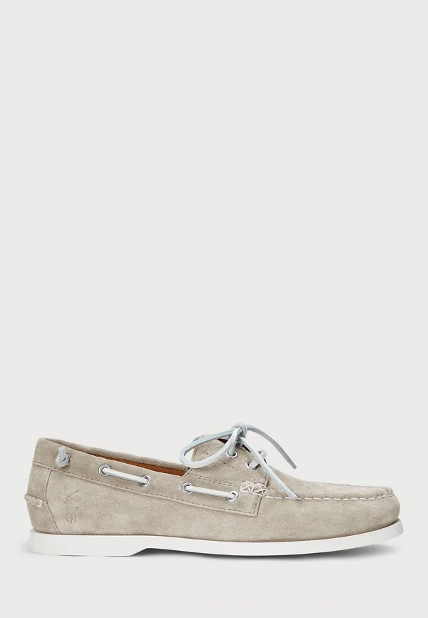 MERTON SUEDE BOAT SHOE - Bootsschuh - milkshake