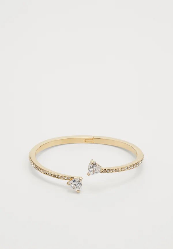 MESMERA BANGLE HEART - Armband - gold-coloured/white