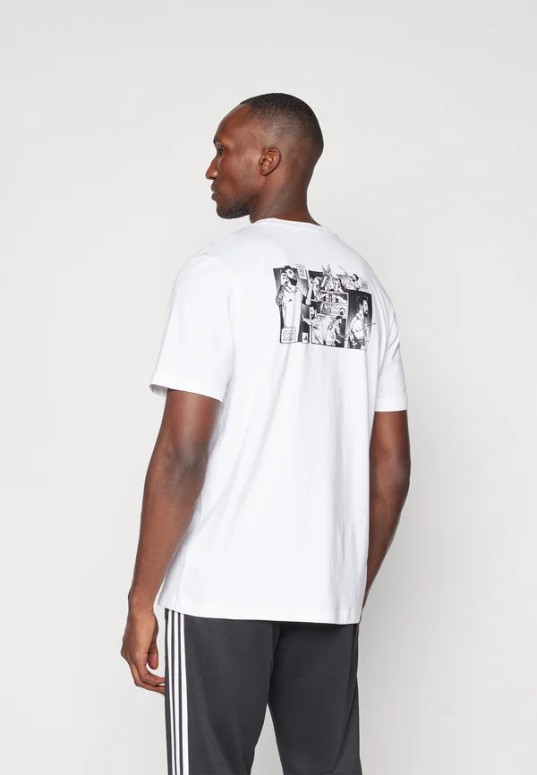 MESSI ICON GRAPHIC - T-Shirt print - white