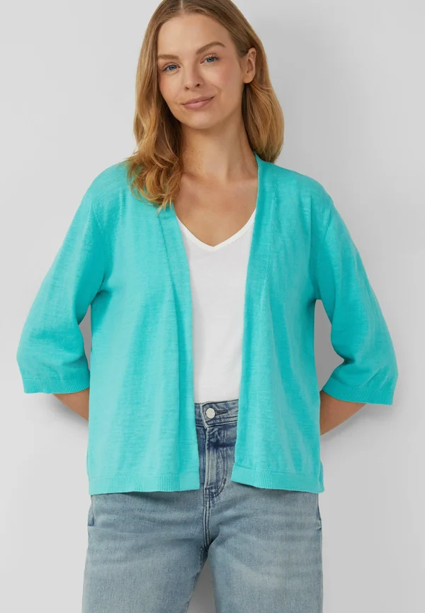 MET 3/4-MOUWEN - Strickjacke - aquamarin