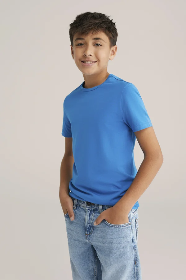 MET RONDE HALS - T-Shirt basic - blue