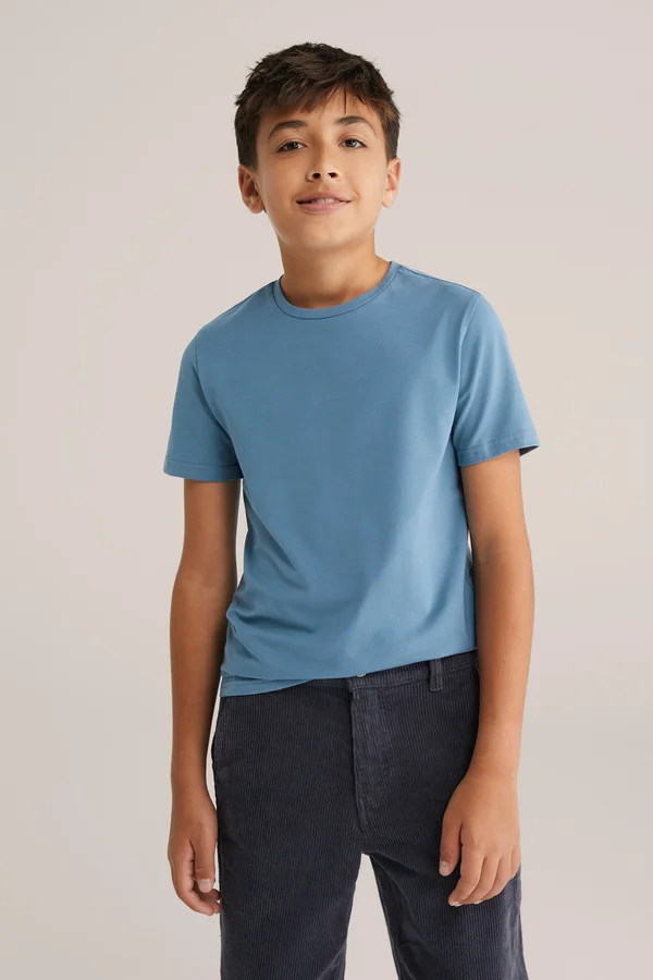 MET RONDE HALS - T-Shirt basic - blue