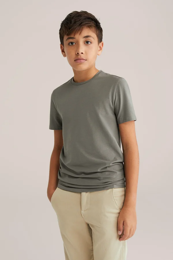 MET RONDE HALS - T-Shirt basic - green