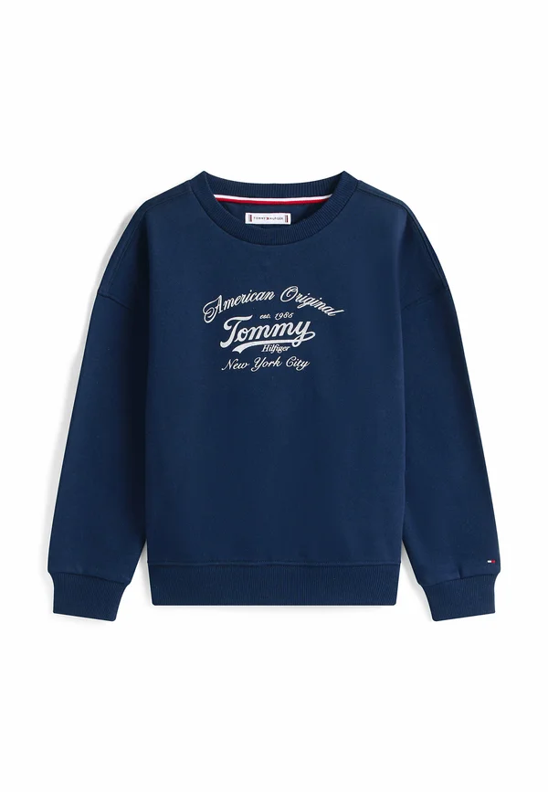METALLIC LOGO RELAXED  - Sweatshirt - dark blue