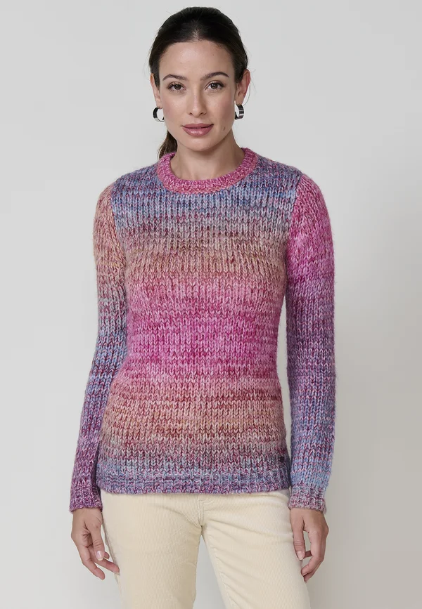 METALLIC THREAD - Strickpullover - multicolor   multi-coloured