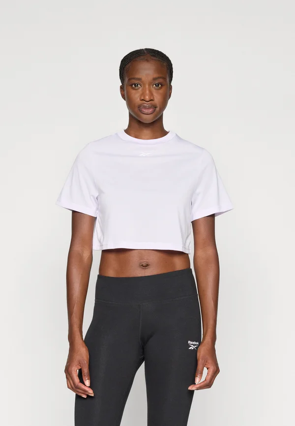 MICHAELA CORE CROP TOP - T-Shirt print - digital gleam