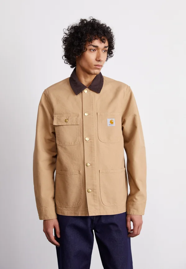 MICHIGAN COAT - Jeansjacke - dusty brown/tobacco