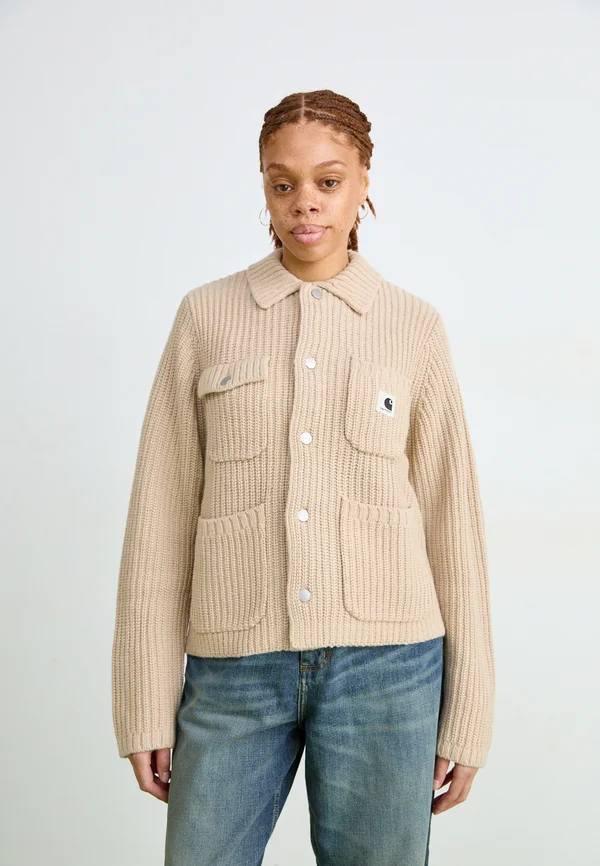 MICHIGAN - Strickjacke - fleur de sel