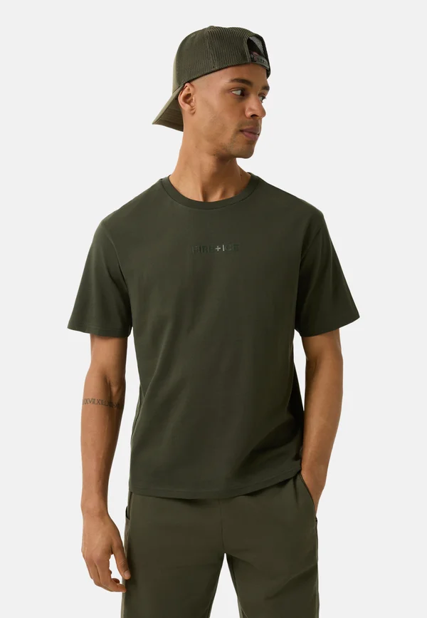 MICK - T-Shirt print - dark pine