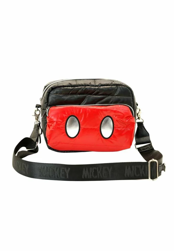 MICKEY & MINNIE PADDING SQUARE - Umhängetasche - Mickey red-black