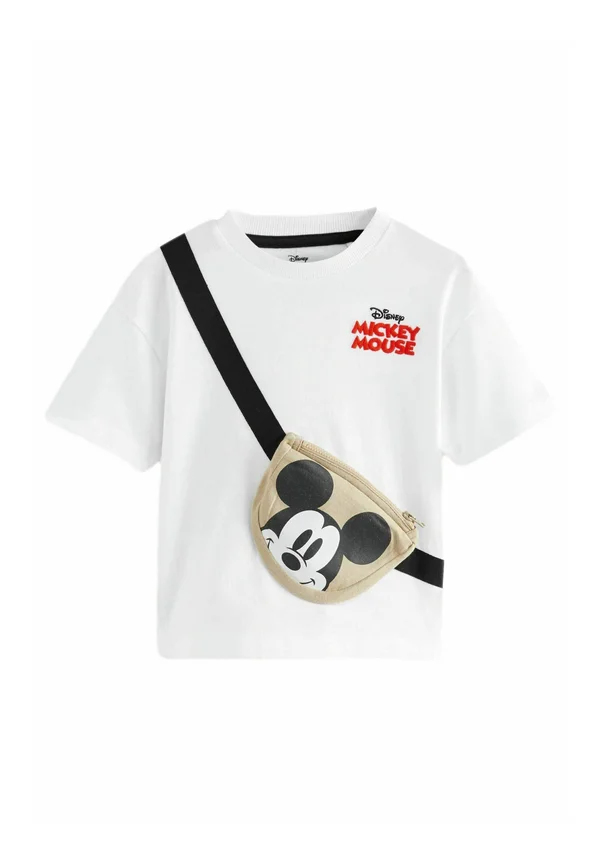 MICKEY MOUSE SHORT SLEEVES BUMBAG - T-Shirt print - white