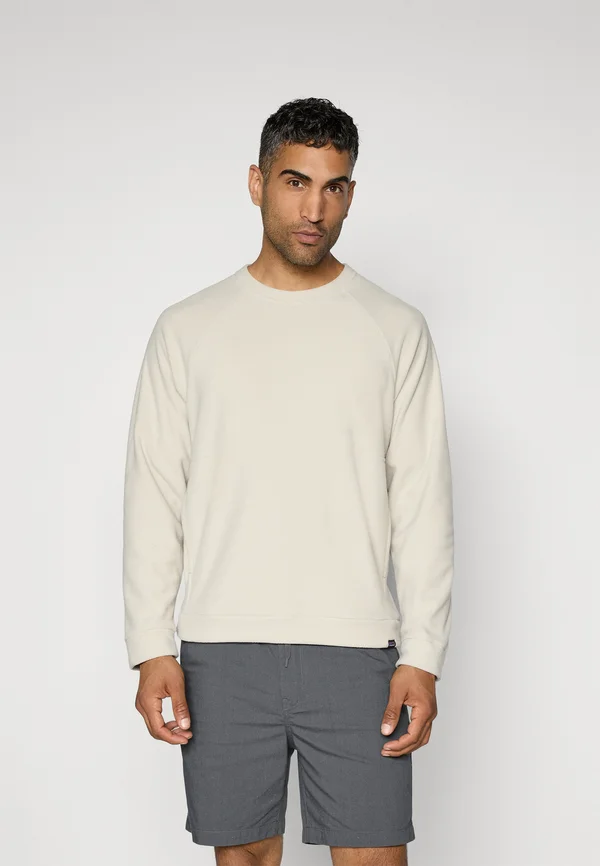 MICRO CREWNECK - Fleecepullover - pelican