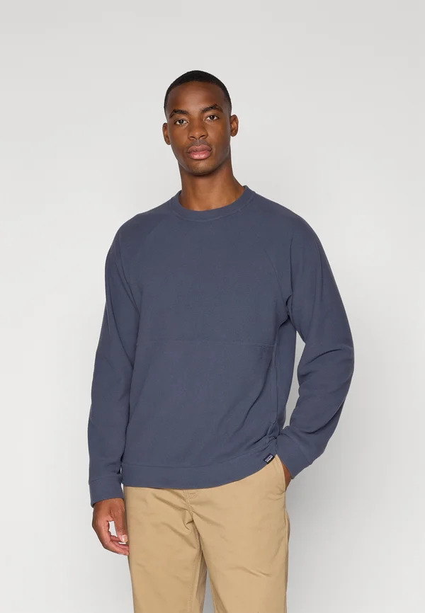 MICRO CREWNECK - Fleecepullover - smolder blue