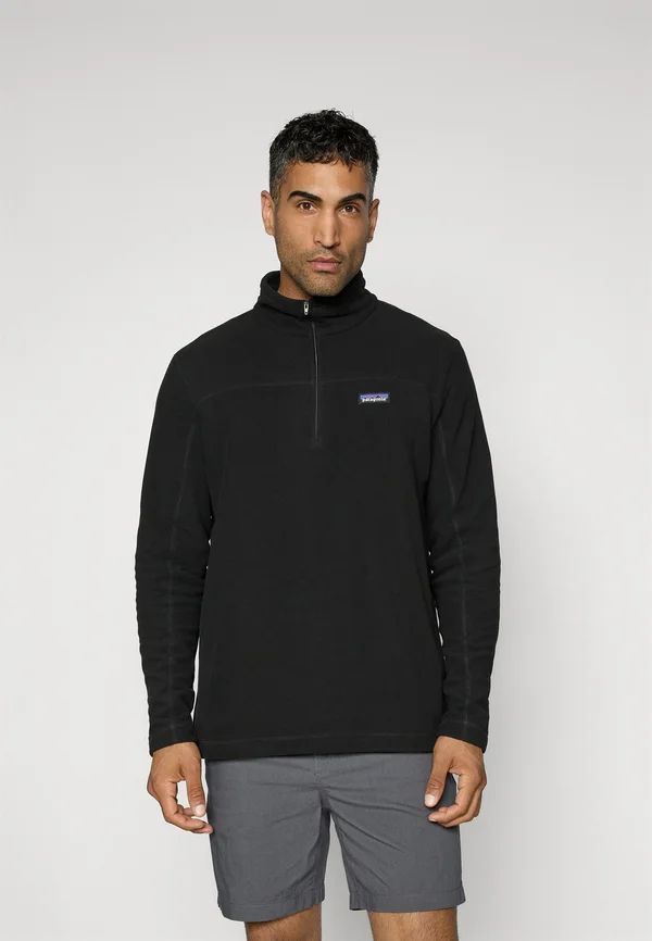 MICRO - Fleecepullover - black
