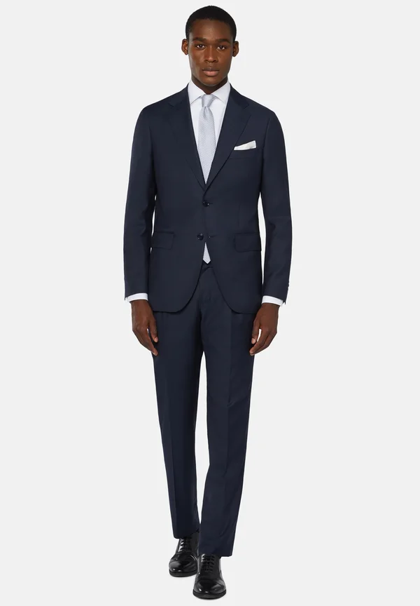 MICRO PATTERN IN PURE SET - Anzug - navy blue