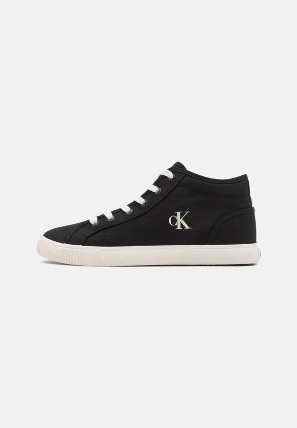 MID - Sneaker high - black/bright white