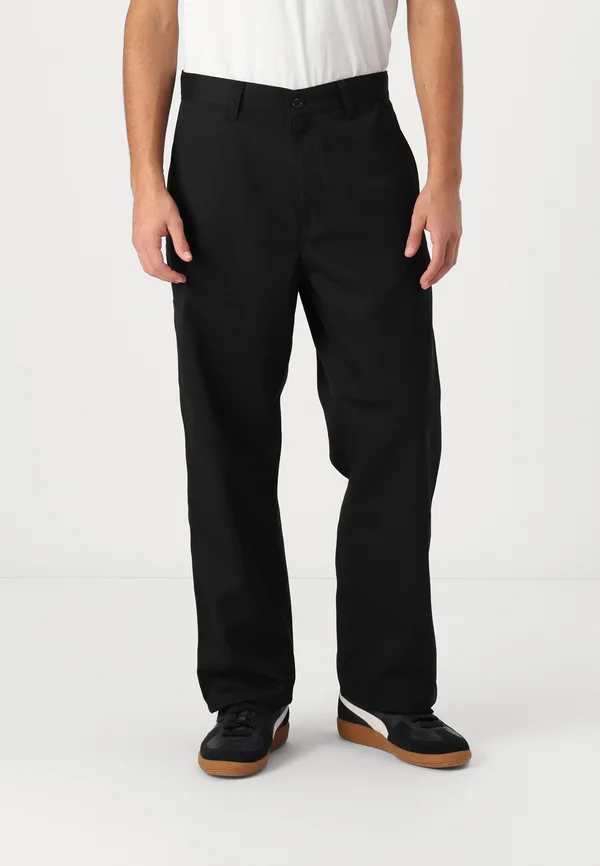 MIDLAND SINGLE KNEE PANT - Stoffhose - black rigid